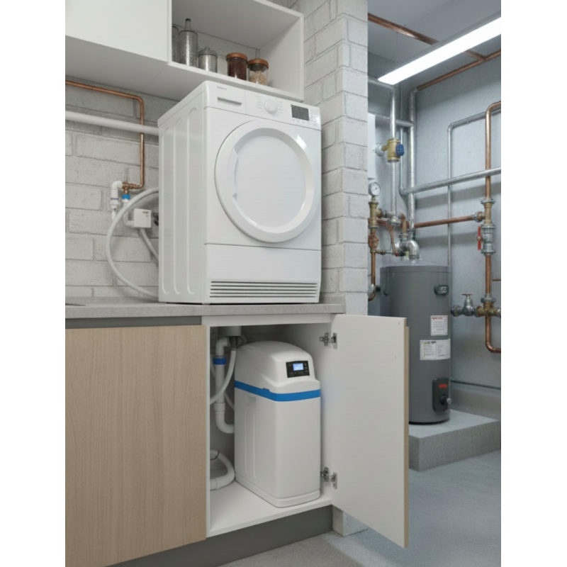 Adoucisseur Canature Triton 18L - Anti-Calcaire Compact avec Bypass 3/4