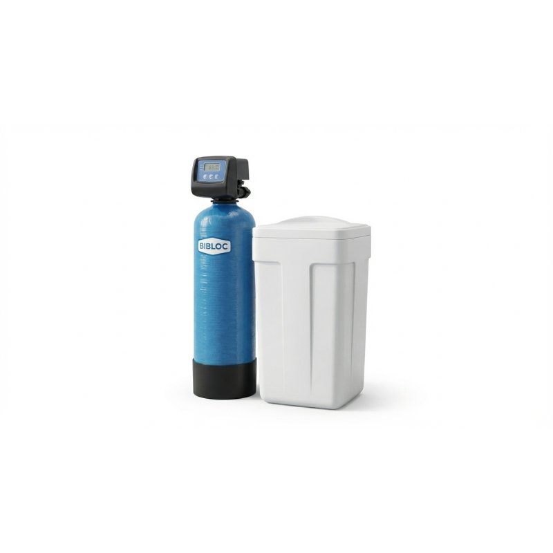 Adoucisseur Fleck 5600 SXT Bibloc 75L | Bac 150L Round