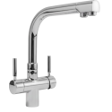 Robinet 3 voies Cuisine GLIANO BR302-C Chrome | Eau Purifiée