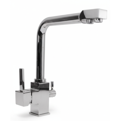 Robinet 3 voies Cuisine GLIANO BR305-C Chrome | Eau Filtrée & Design