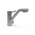Robinet 3 voies Cuisine GLIANO BR307-BN Nickel Brossé | Eau Filtrée