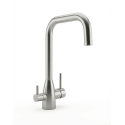 Robinet 3 voies GLIANO SS305 Inox 304 | Inox Brossé & Eau Purifiée