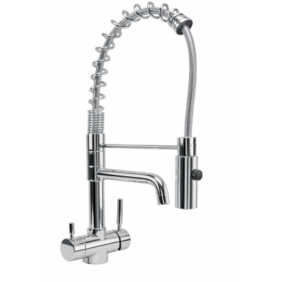 Robinet 3 voies Flexible GLIANO SP310 Chrome | Style Pro & Eau Filtrée