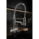 Robinet 3 voies Flexible GLIANO SP310 Chrome | Style Pro & Eau Filtrée