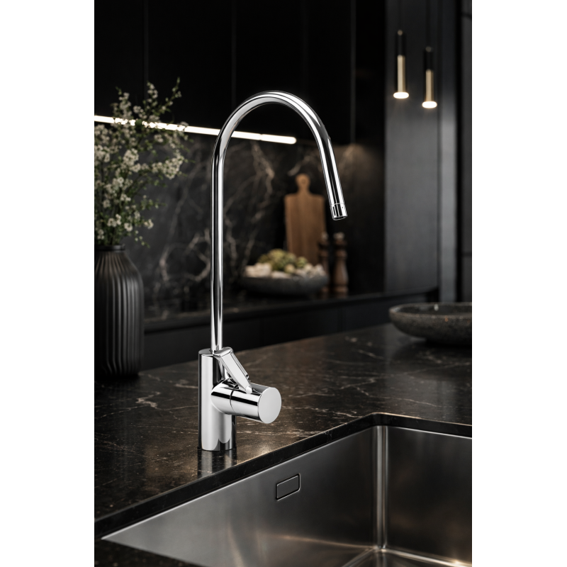 Robinet 1 voie GLIANO B105-1 Chrome | Design Moderne Eau Filtrée