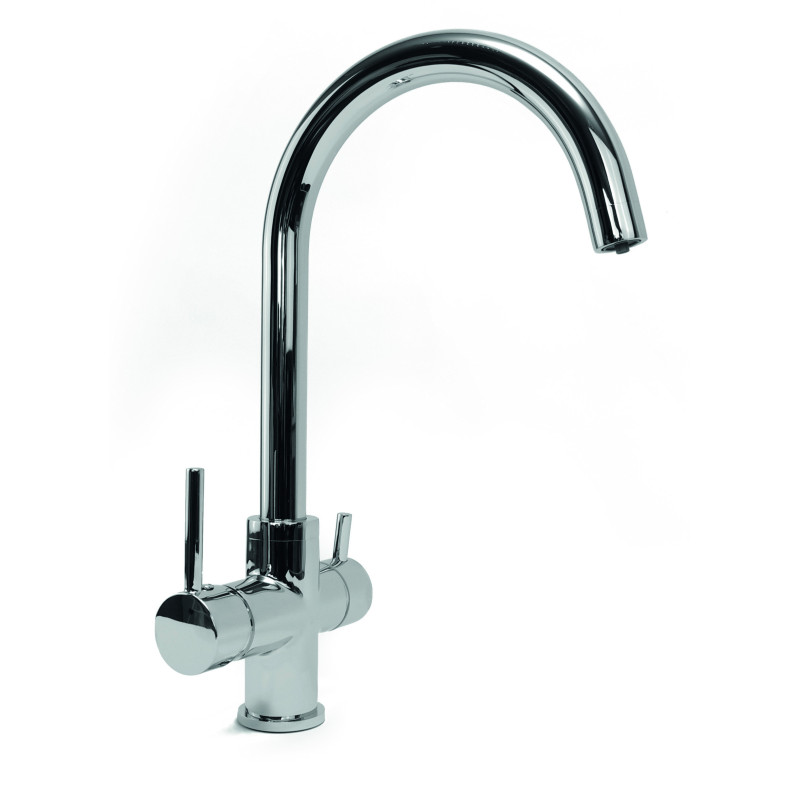 Robinet 3 Voies Gliano BR301-1C Chrome | Mitigeur pour Osmoseur